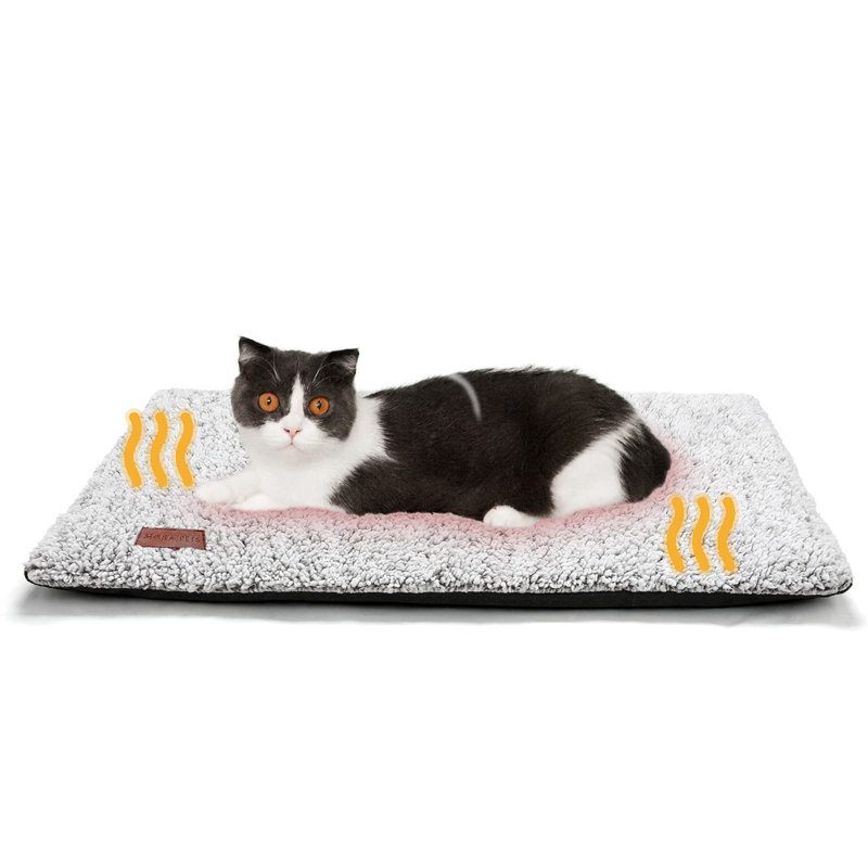 Archie Oscar Self Warming Cat Bed Self Heating Cat Dog Mat Extra Warm Thermal Pet Pad For Indoor Outdoor Pets With Removable Cover Non Slip Bottom Washable Wayfair Canada